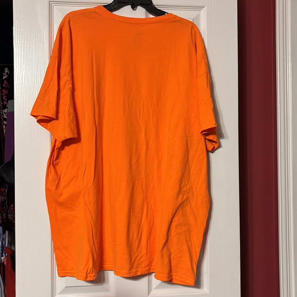 Fruit of the Loom Orange T-Shirt 3XL